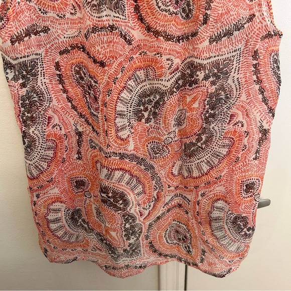 Joie Joaquin Paisley Floral 100% Silk Women’s Medium Tank Top - Picture 8 of 8